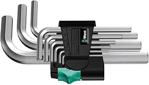 Wera 05021406001 9-delige Inbussleutelset - 1,5-10mm voor €10,89 bij Amazon