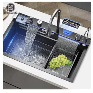 Fregadero de Cascada Acero Inoxidable por 73,93€