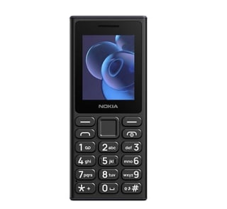 Móvil Nokia 105 negro 4 MB 1000 mAh Dual SIM por 22,09€