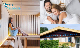 Overnachting voor 2 + ontbijt + wellness-arrangement + welkomstdrankje voor €104,50