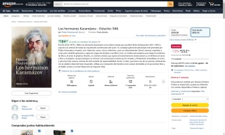 Los Hermanos Karamázov F. Dostoyevski por $553 | Oferta Amazon