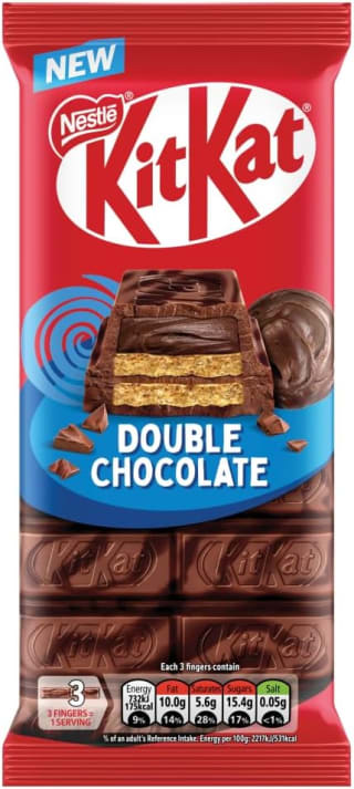 KitKat Double Milk & Dark Chocolate Sharing Bar 99g – from £0.84