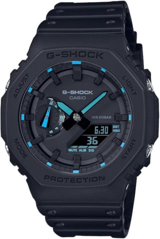 Casio G-Shock GA-2100-1A2ER Quartz Watch Black/Blue £67