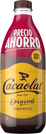 Cacaolat batido de cacao formato ahorro XL 1,5L por 2.70€