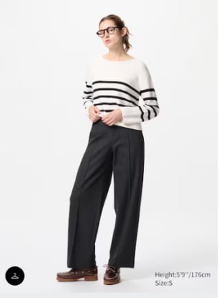 Pull en Maille 3D Col Rond (Rayé) à 12,90€