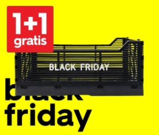 1+1 gratis op klapkratten bij HEMA