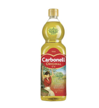Carbonell aceite de oliva suave 0,4º botella de 1 litro por 3,99€