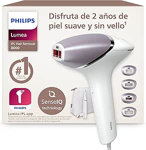 Philips Lumea serie 8000, dispositivo de depilación IPL por 279.99€