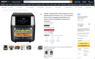 Hukën x MasterChef 12L por $1,797 | Amazon