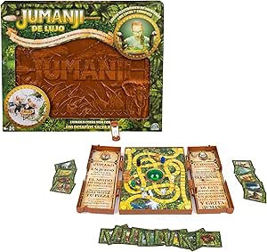 Spin Master Games Jumanji Deluxe Juego Mesa Electrónico con Luces y Sonidos por 30€