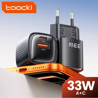 Cargador Toocki C22 Mini 33W por $25 en AliExpress