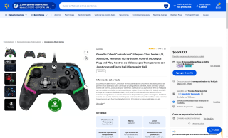GameSir Kaleid Control con Cable por $569 | Oferta Walmart