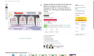 Kit Viaje Huggies por $68 | Oferta Amazon