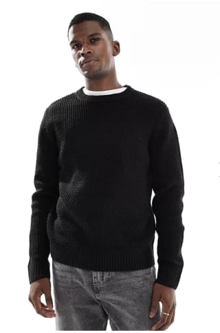 Jersey de punto gofrado Jack & Jones por 17,99€