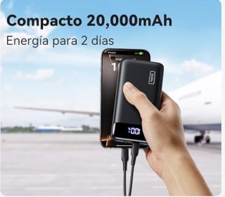 INIU Power Bank 20000mAh por solo 26,99€