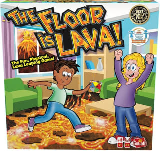 The Floor is Lava voor €10 bij Amazon