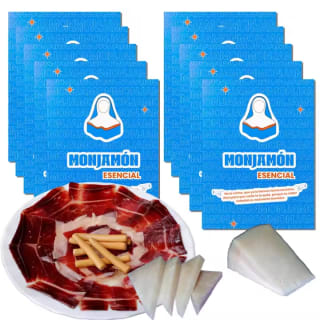 10 Sobres de jamón de bellota 100% ibérico premium por 46.24€