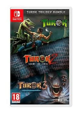 Turok Trilogy Bundle Nintendo Switch por 25.61€.