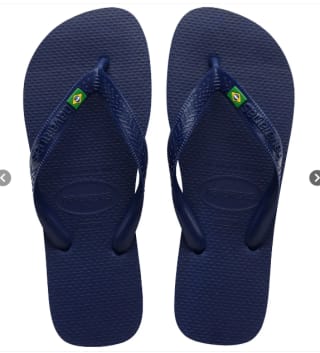 Sandalia Hombre Brasil Azul Marino Havaianas $11.390 solo en Falabella, Chile
