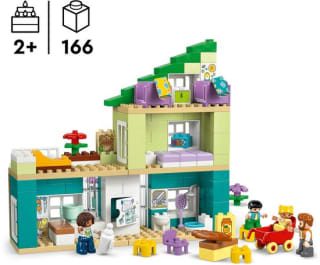 LEGO DUPLO 3-in-1 modern woonhuis met figuren voor €56,24 bij Bol