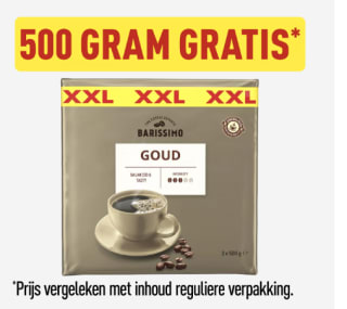 Filterkoffie Goud voor €7,99 bij Aldi