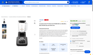 Licuadora Oster Profesional XTREME MIX por $1,801 | Walmart