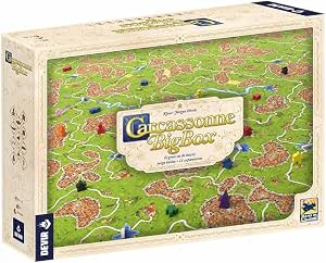 Devir Carcassonne Big Box, Carcassonne Plus, Juego Mesa Completo + 11 Expansiones