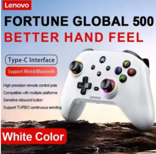 Mando Lenovo S02 Gamepad Bluetooth para Nintendo Switch, PC, Android TV por 16,02€