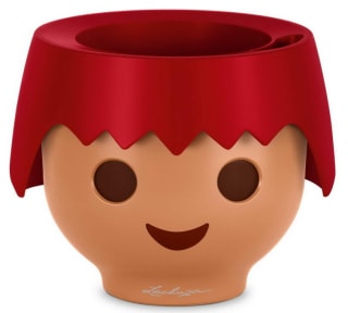Pot de fleur d'intérieur Lechuza Playmobil Rouge feu - 21 x 15,8 cm à 25,90€