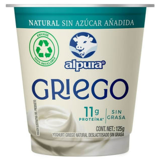 Yogurt Griego Alpura Natural Sin Azúcar por $10 | Oferta Walmart