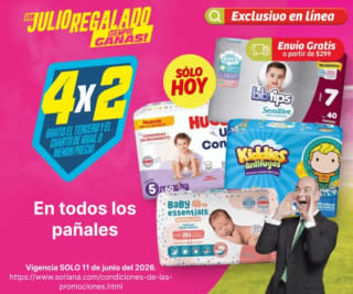 4x2 en Pañales | Soriana (Hoy)