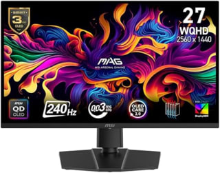 Monitor MSI MAG 271QP QD-OLED 27" QHD 240Hz por $8,891 | Amazon