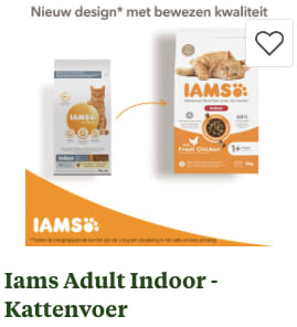 1+1 gratis op Eukanuba hondenvoer en Iams kattenvoer bij Welkoop