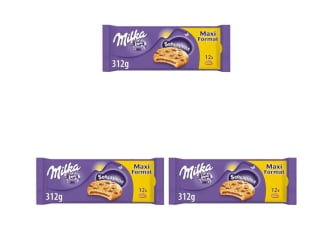 MILKA Sensations galleta con Pepitas de Chocolate y Relleno de Chocolate 312g a 8.4€