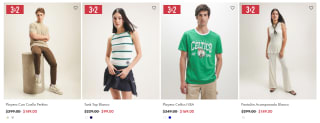 Oferta de 3x2 en Ropa de C&A