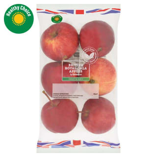 Sainsbury's Royal Gala Apples x6 - 90p with Nectar