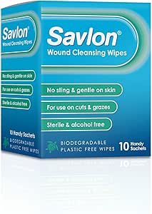 Savlon Wound Cleansing Wipes Pack of 10 for £2 with Checkout Discount