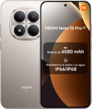 Móvil Xiaomi REDMI Note 15 Pro 5G de 8GB/512GB por 269,99€ varios colores