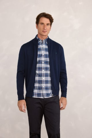 Cardigan con Cremallera para Hombre Pedro del Hierro por 27.99€