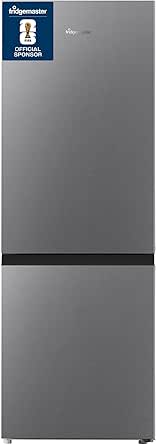 Fridgemaster MC50165ES 50cm Freestanding 60/40 Fridge Freezer, 175 litre - Silver or