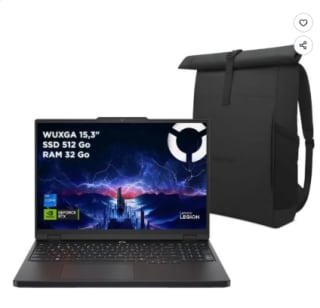 PC portable Gamer LENOVO Legion 5 15IRX10 à 1299,99€