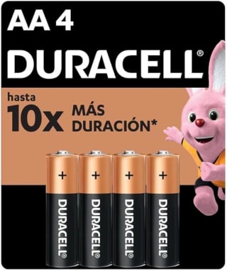 Pack 4 Pilas Duracell AA 1.5V por $72 | Oferta Amazon