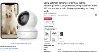 Ezviz H6c - Beveiligingscamera voor €19,99 bij Amazon