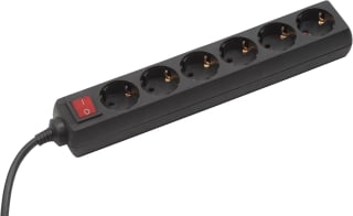 Meister, regleta de 6 enchufes, 1,4 m por 6.40€