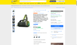 Bocina Soundcore Boom 2 Plus 140W por $2,550 | Mercado Libre