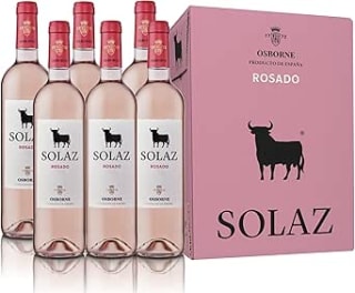 6 Botellas de Osborne Solaz Vino Rosado Tempranillo & Shiraz por 12.62€