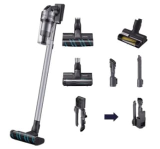 Samsung Jet 75E Complete Steelstofzuiger VS20B75ACR5/WA voor €249 bij iBood