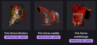Fire Horse Gear Set Gratis para The Witcher 3: Wild Hunt Remastered en Twitch