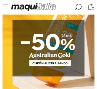 -50% de Descuento en la Segunda Unidad de Australian Gold.