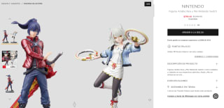 Figuras Amiibo Noa y Mio Nintendo Switch por $749 | El Palacio de Hierro
